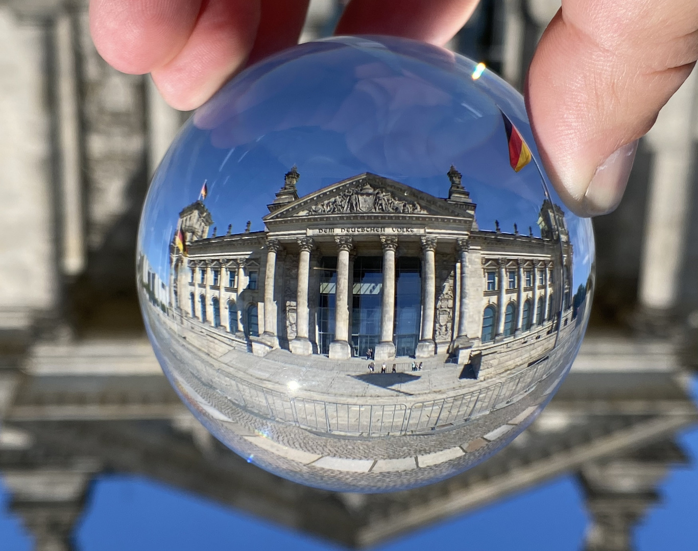 Glaskugellesen am/im Bundestag