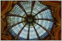 Glaskuppel Kaufhaus "Galaries Lafayette" in Paris