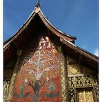 Glasmosaik am Wat Xieng Thong - Luang Prabang, Laos