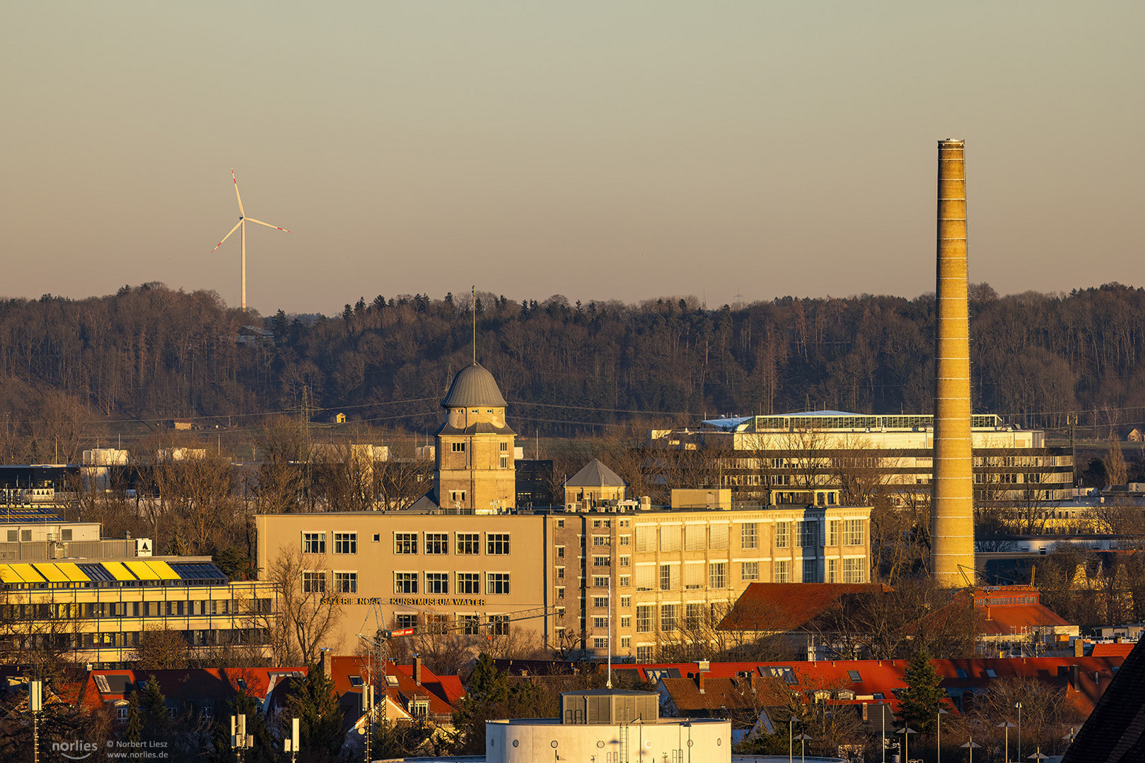 Glaspalast im Licht