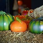 Glass pumpkin