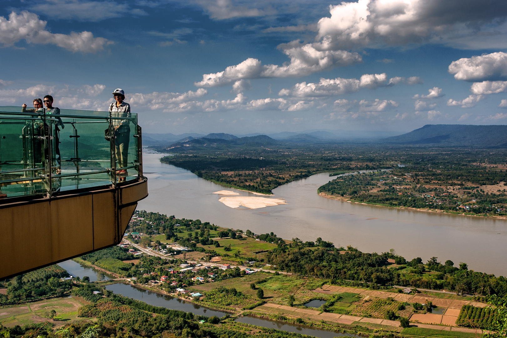 Glass Skywalk near Nong Khai