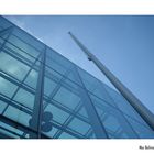 Glassbuilding and a blue sky