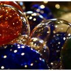 glassglobes at the glassblowers workshop