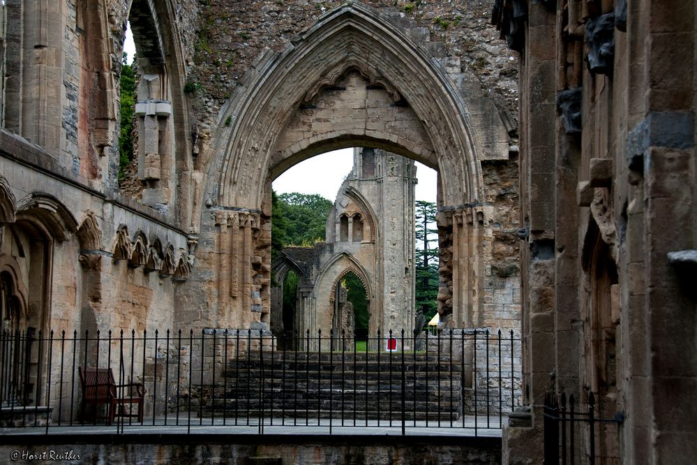 Glastonbury Abbey 2, erbaut im Jahr 1539