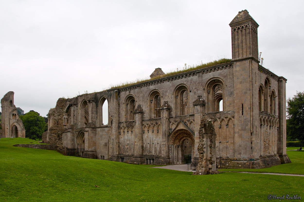 Glastonbury Abbey, erbaut im Jahr 1539