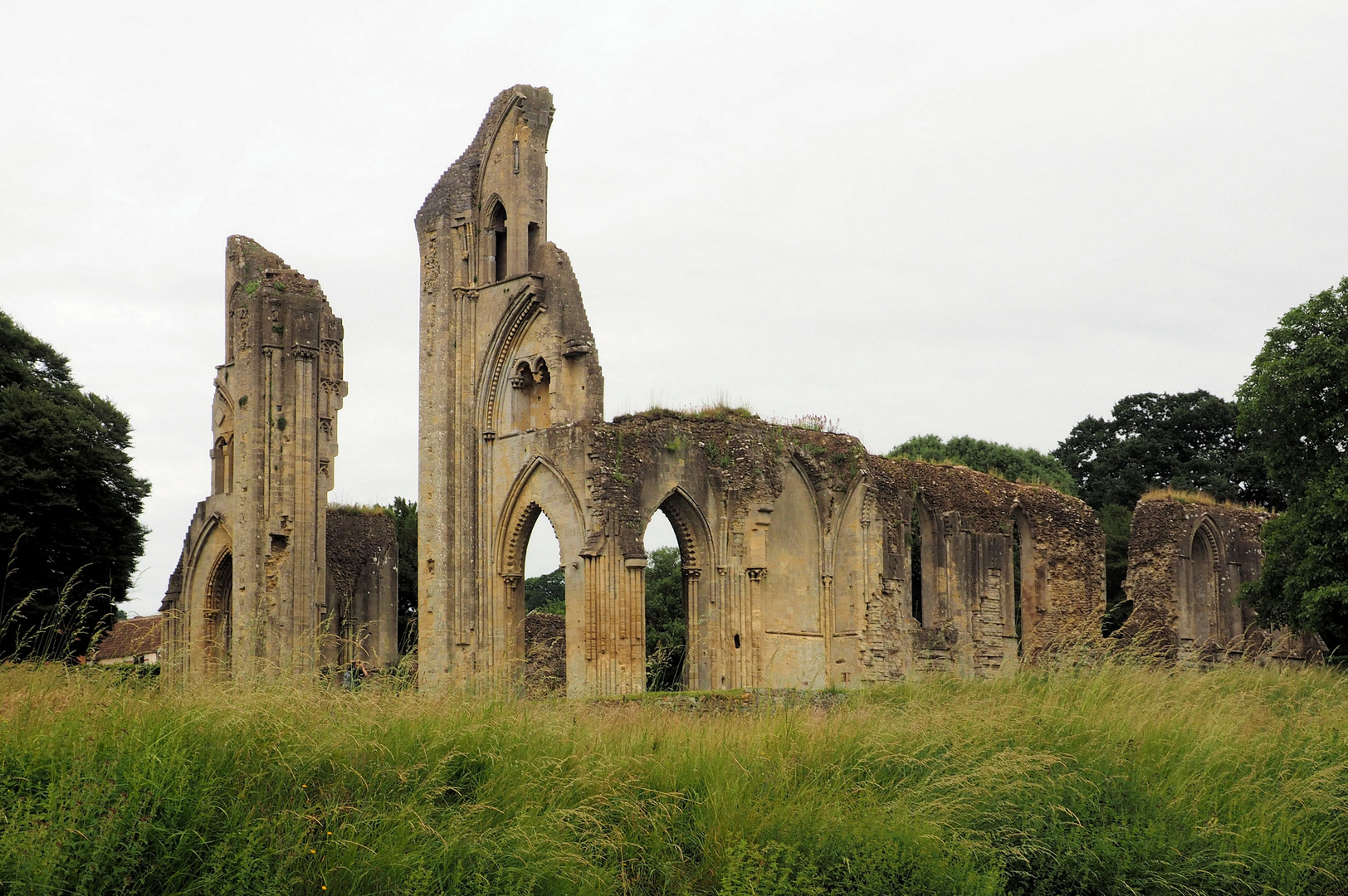 Glastonbury Abbey Ruine