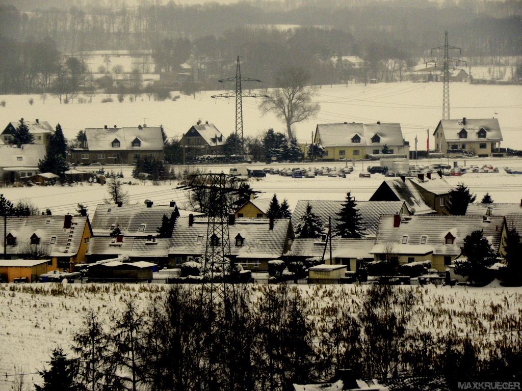 Glauchau im Winter