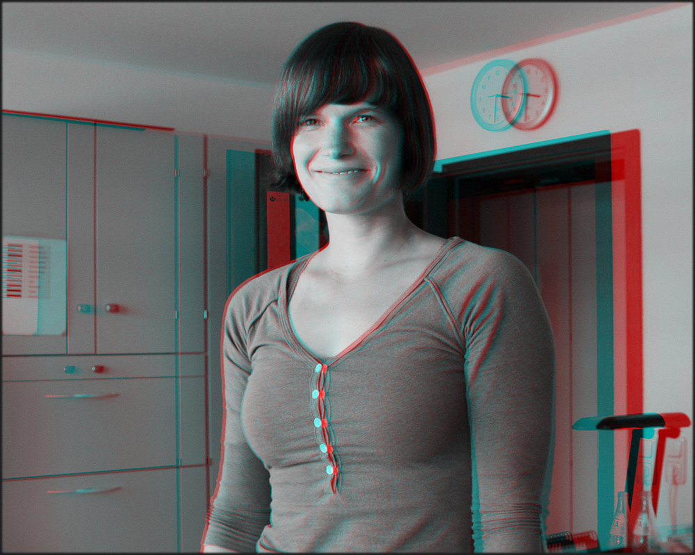 Gleich Feierabend (s/w-Anaglyphe rot /cyan)