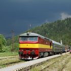 Gleich geht das Licht aus für 751 131 im Bahnhof Cervena Skala