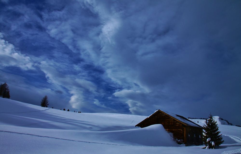 gleich gibts Schnee !