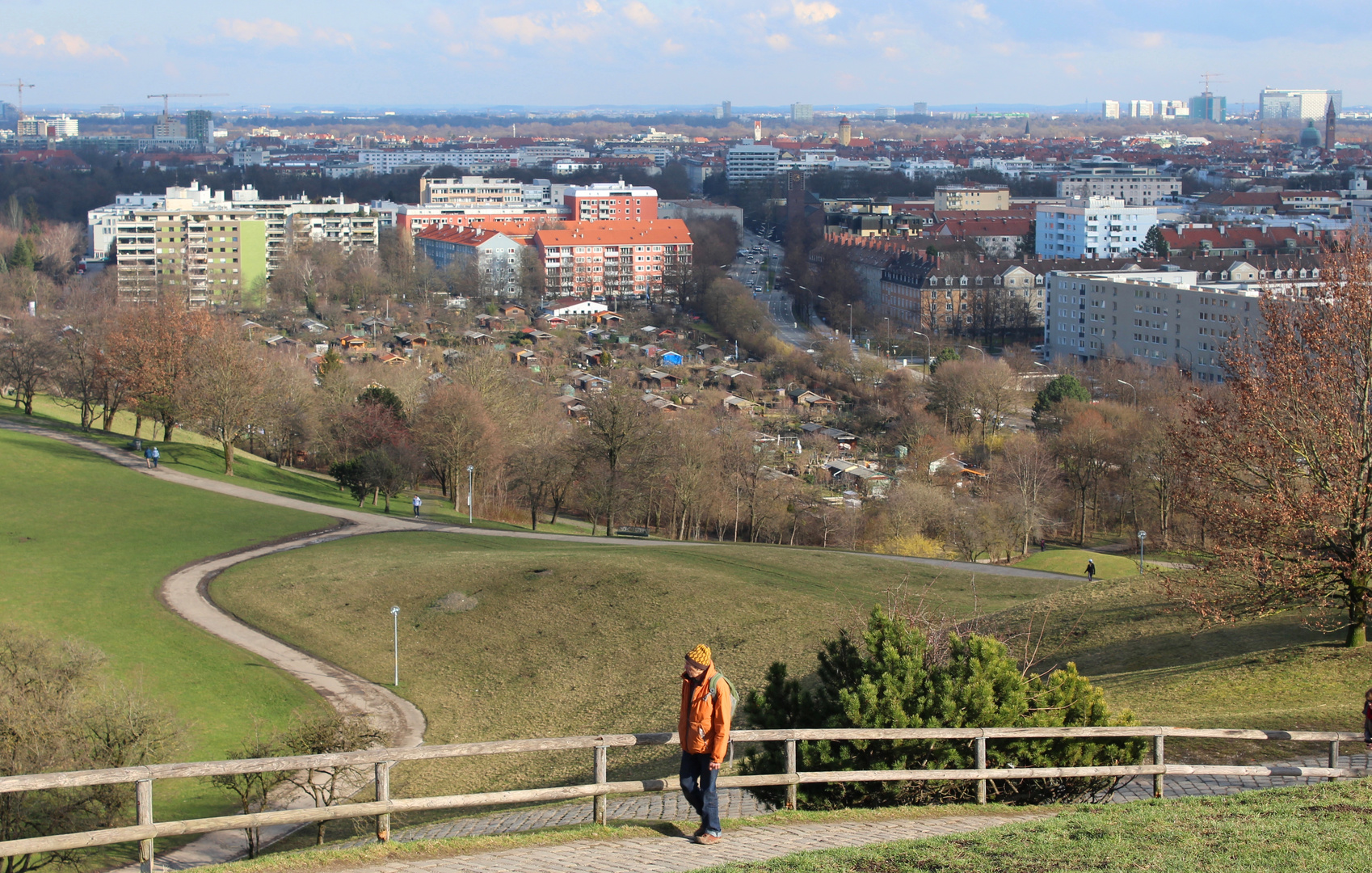 Gleich ist der Wanderer oben!