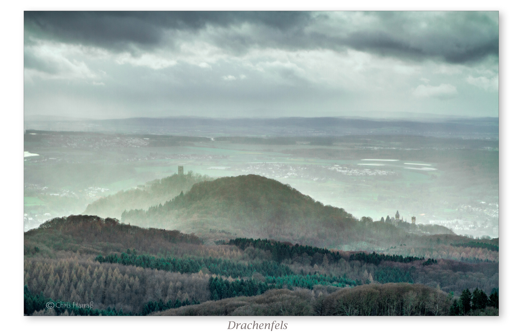 gleich kommt der Regen