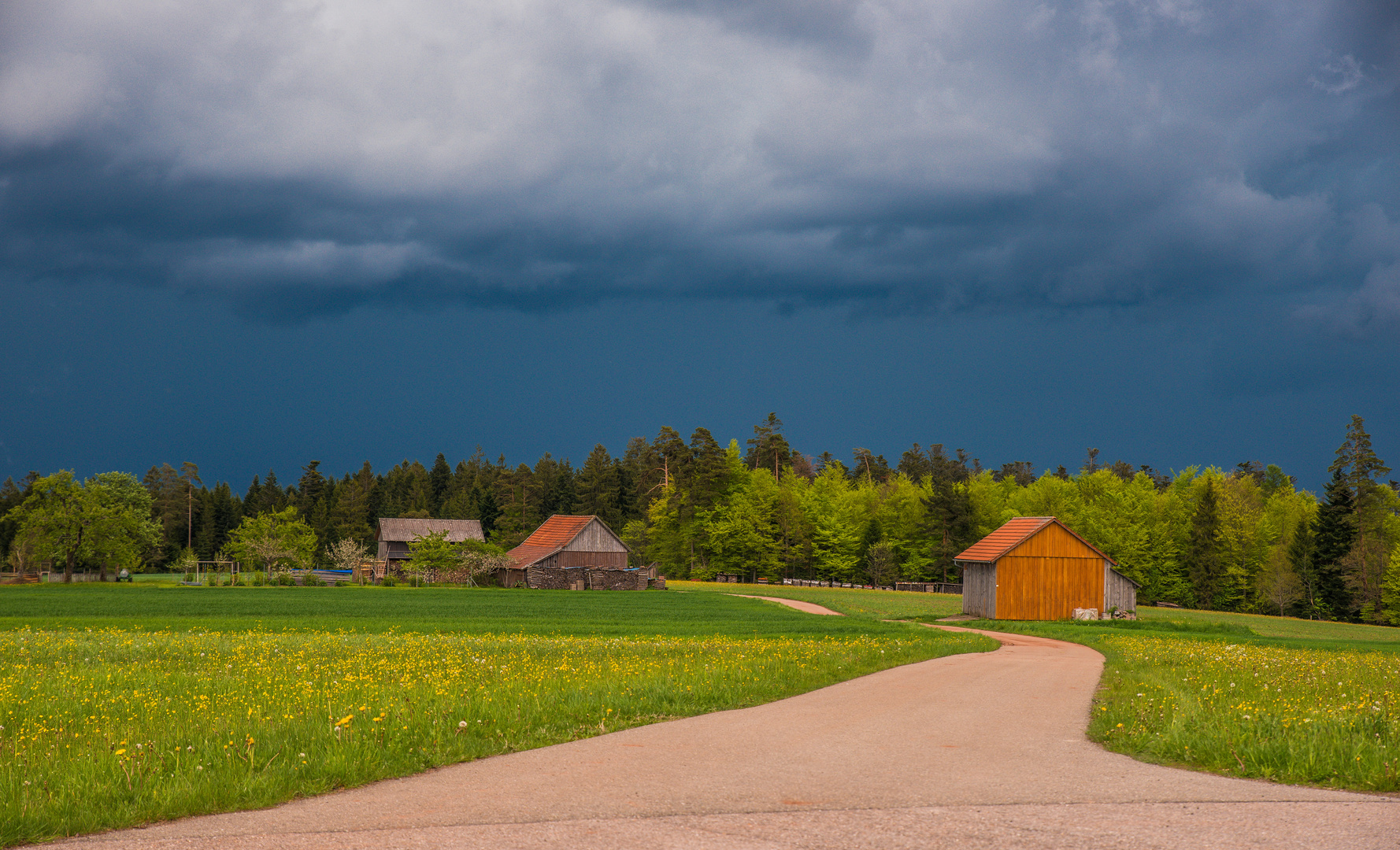 gleich öffnet sich der Himmel