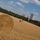 Gleich rollt der Ballen weg ...