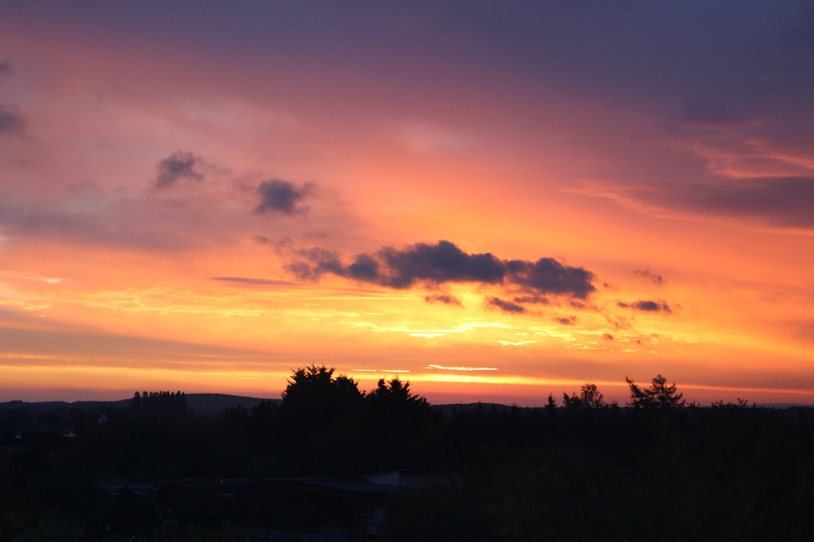 Gleich wird die Sonne sich zeigen.