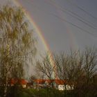 Gleich zwei mal Regenbogen!