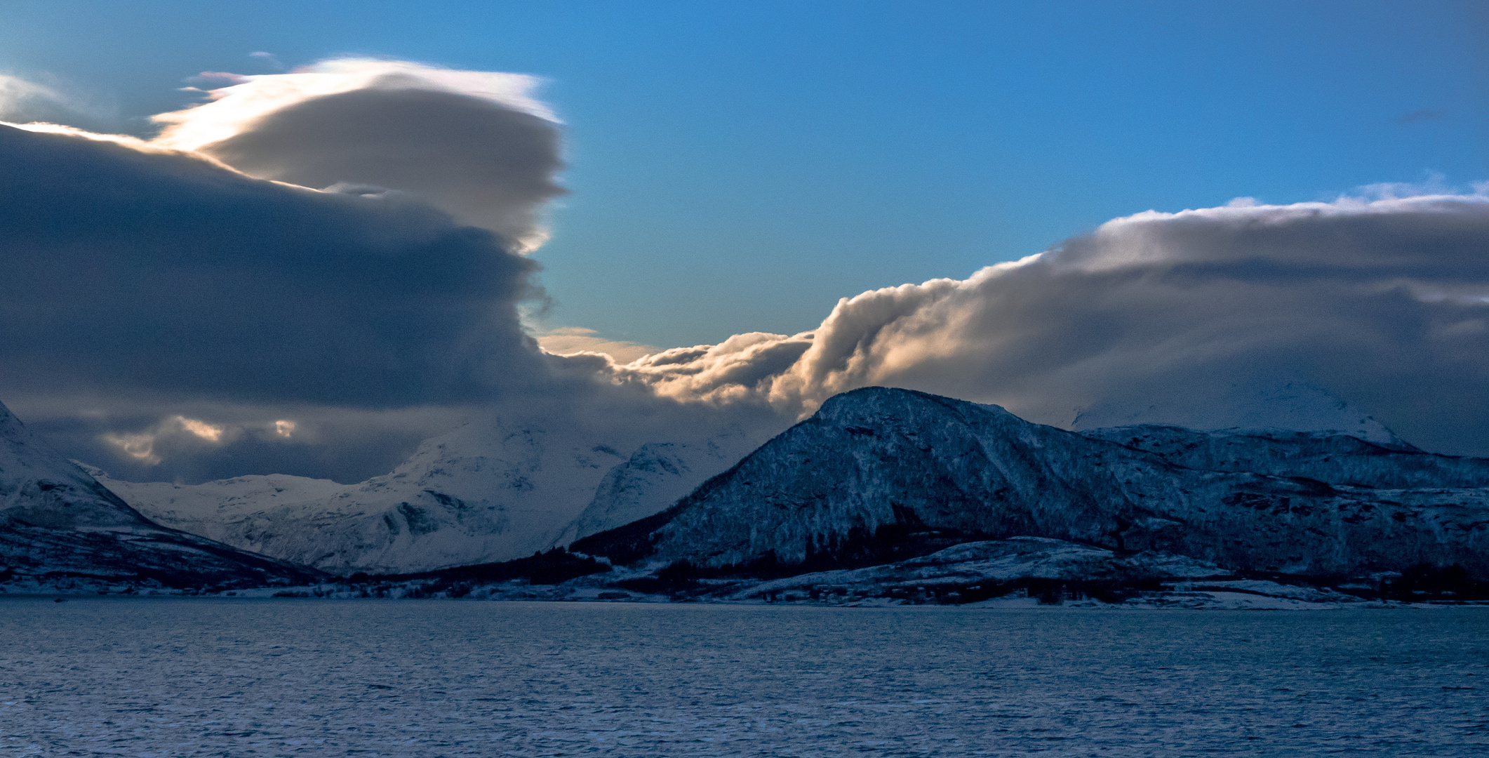 Gleiche Sonne - andere Wolken und Temperaturen