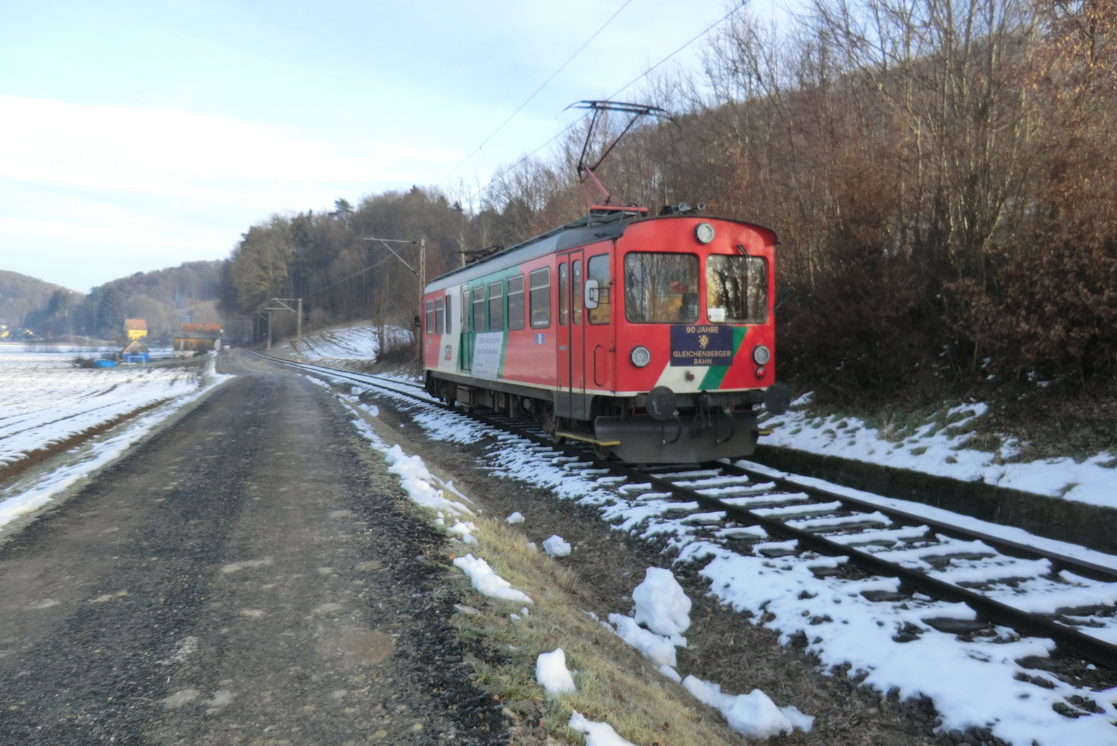 Gleichenbergerbahn Et2 bei Anfahrt nach Maierdorf