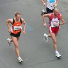 Gleichschritt ( Berlin-Marathon, 28.09.2003)