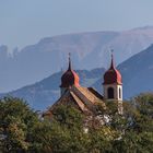 Gleifkirche mit Blick zum Schlern