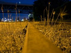 Gleis am Hafen