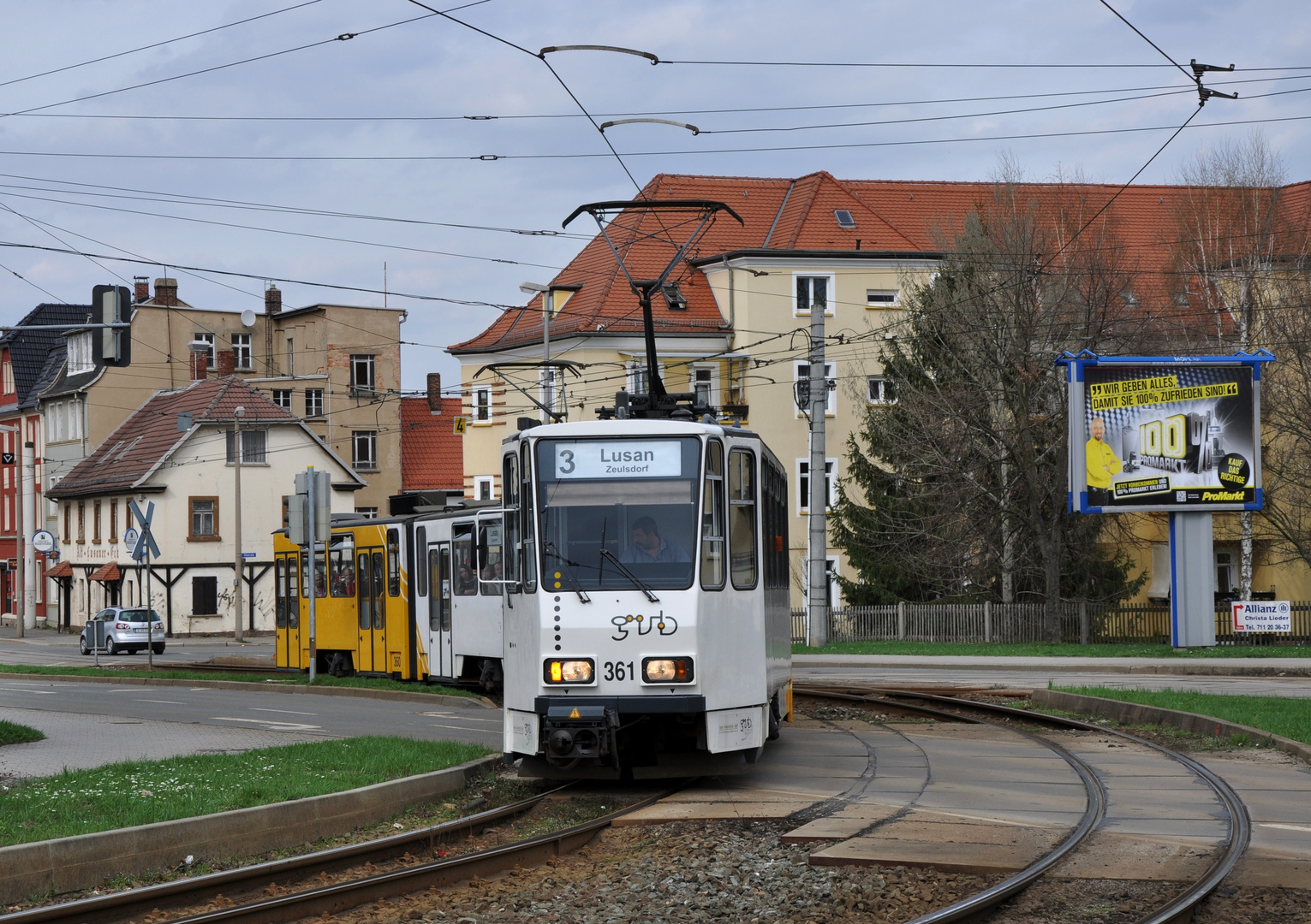 Gleisdreieck Lusan