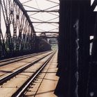 Gleise und Zugbrücke