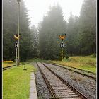 Gleisende am Rennsteigbahnhof