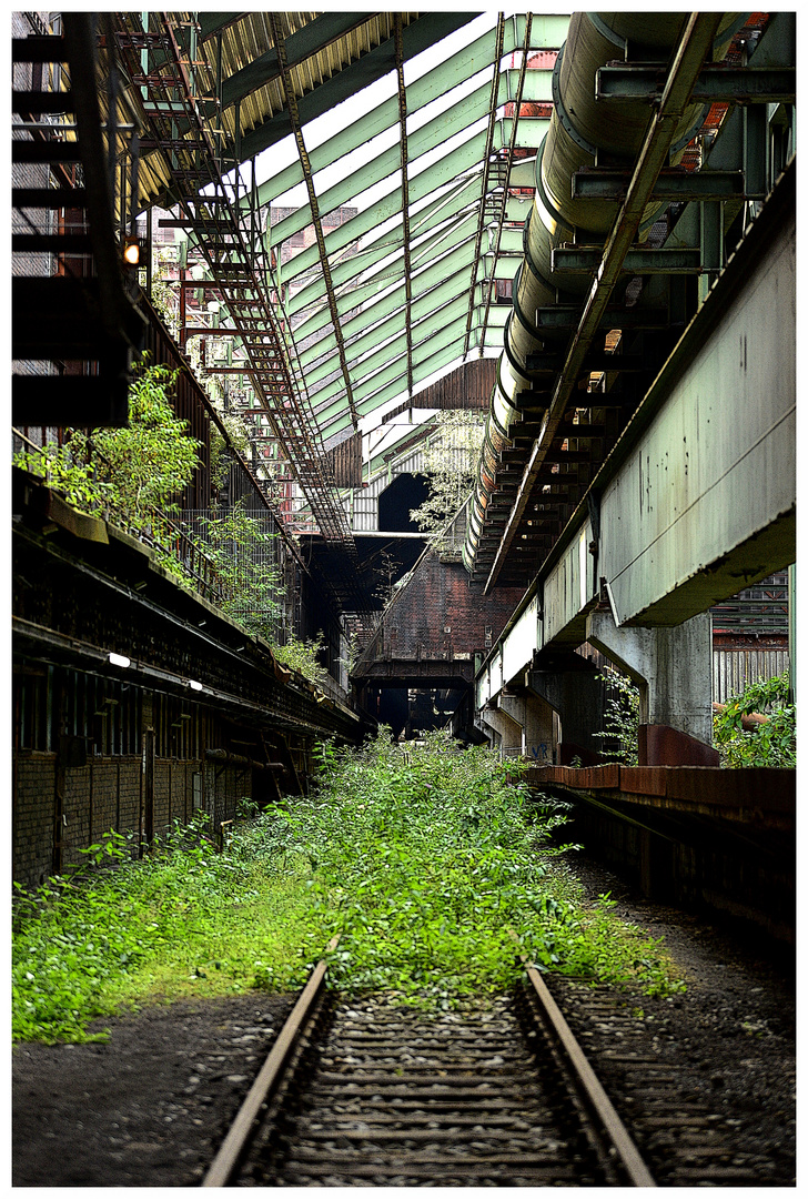 Gleisende - Kokerei - Zeche Zollverein