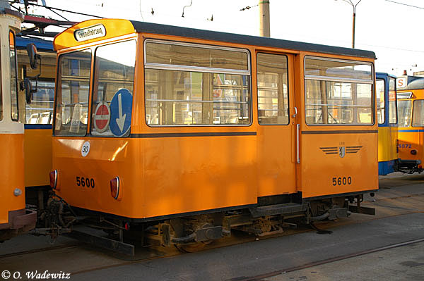 Gleismesswagen aus Leipzig