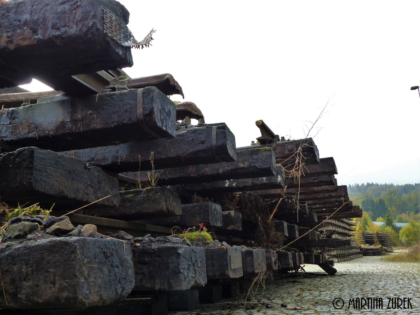 Gleisrückbau in Wildflecken