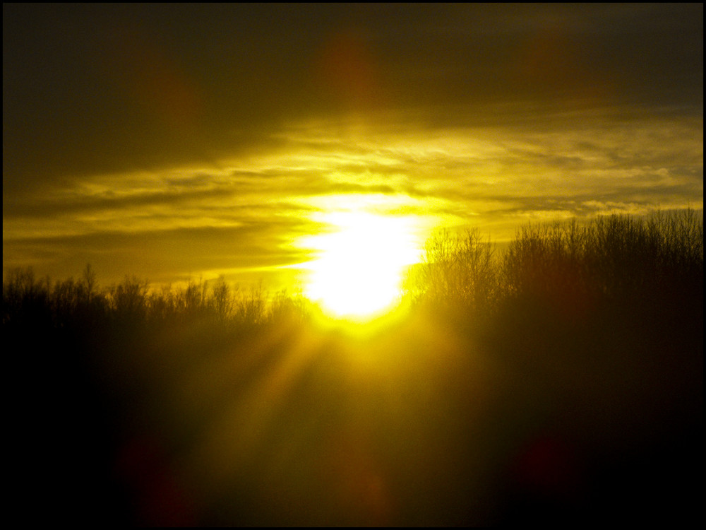 gleißendes Licht