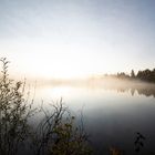 Gleißendes Licht am See