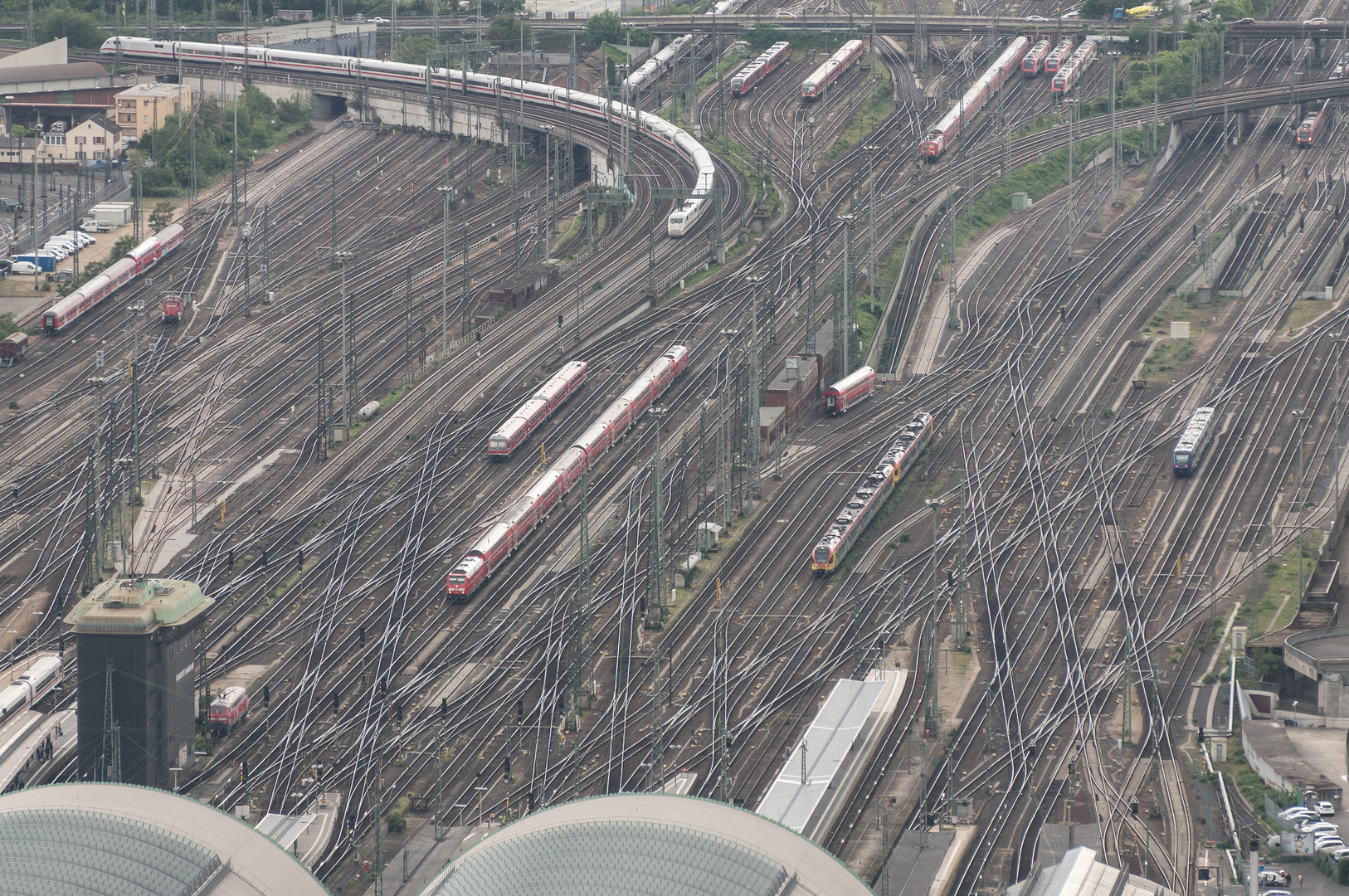 Gleisvorfeld Frankfurt/M Hbf