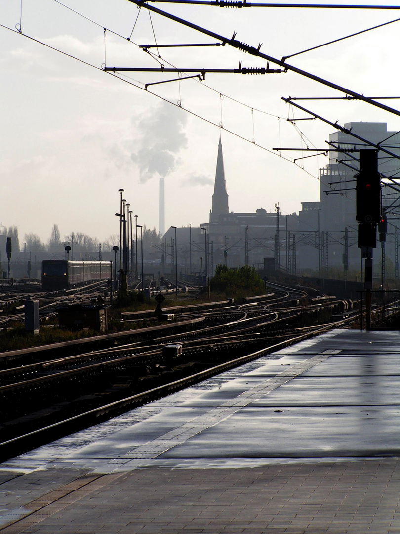 Gleiswirrwarr mit S-Bahn