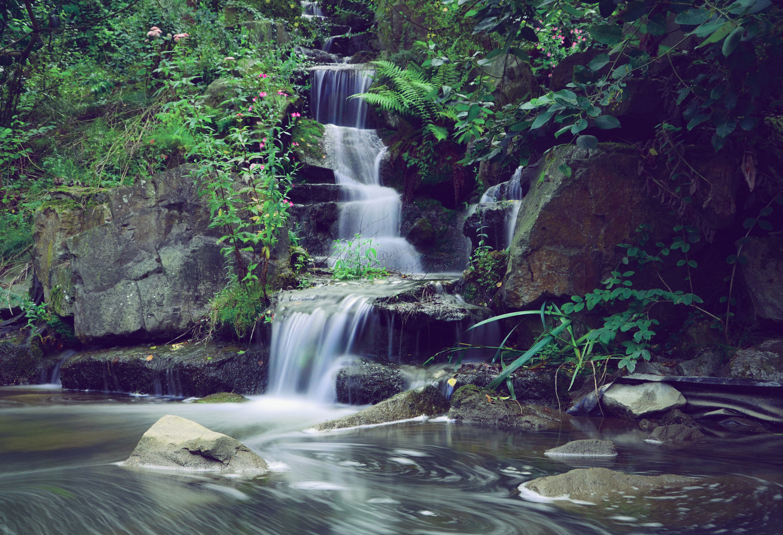 Gleitendes Wasser