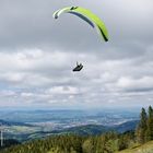 Gleitflieger übers Schauinsland