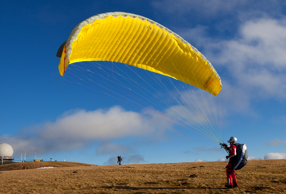 Gleitschirmfliegen