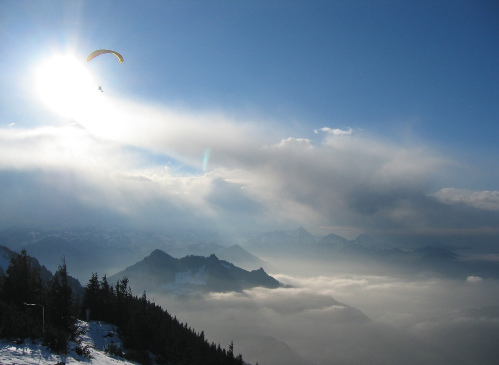 Gleitschirmfliegen