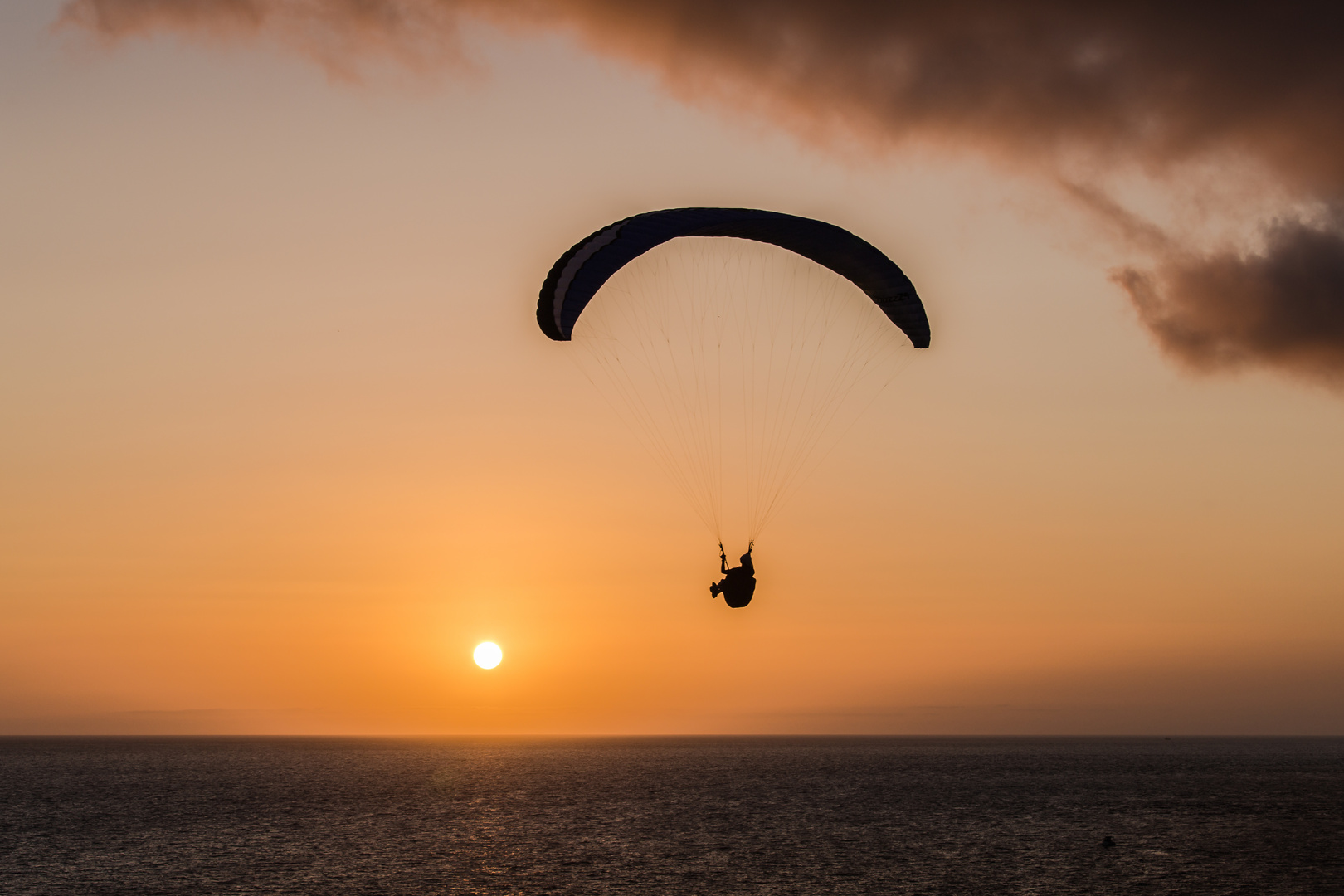 Gleitschirmfliegen auf La Palma 1