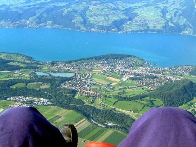 Gleitschirmfliegen in der Schweiz