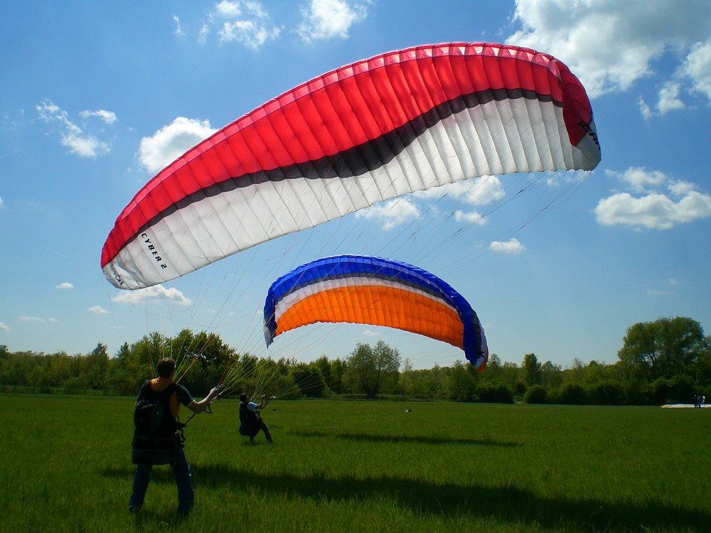 Gleitschirmflieger