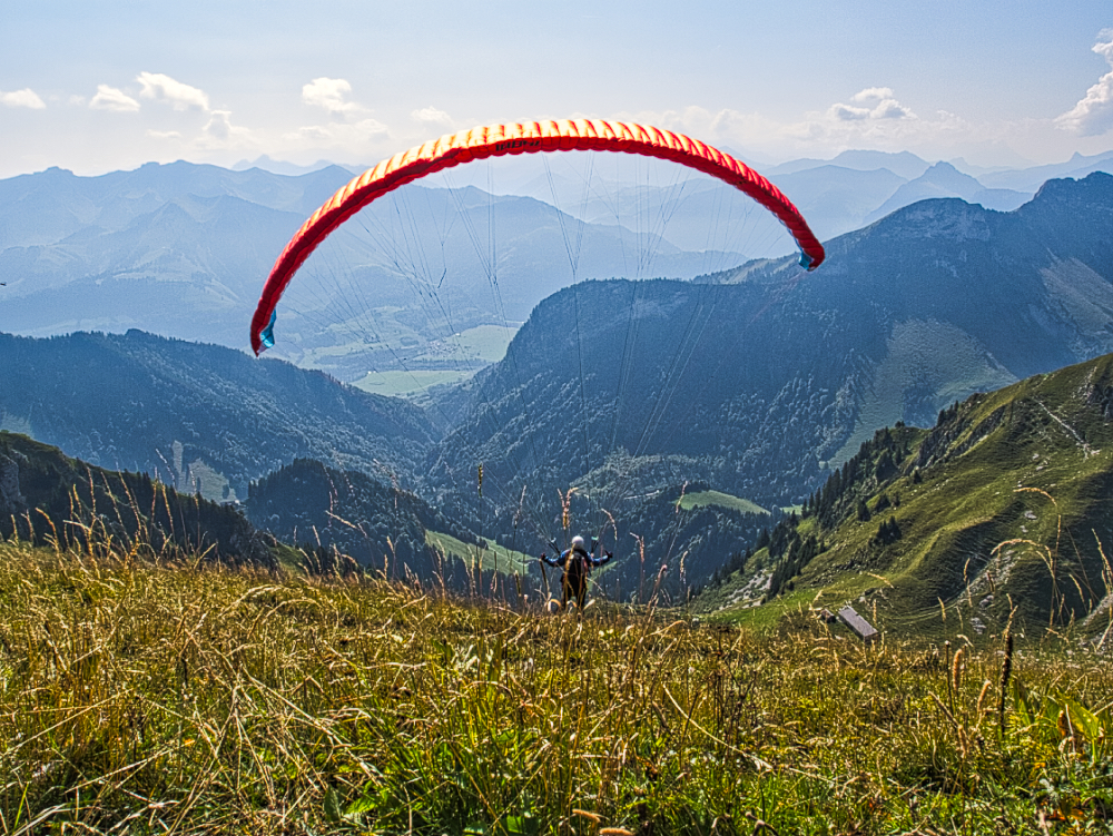 Gleitschirmflieger