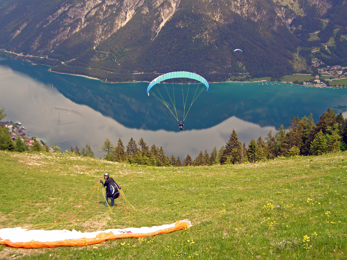 Gleitschirmflieger