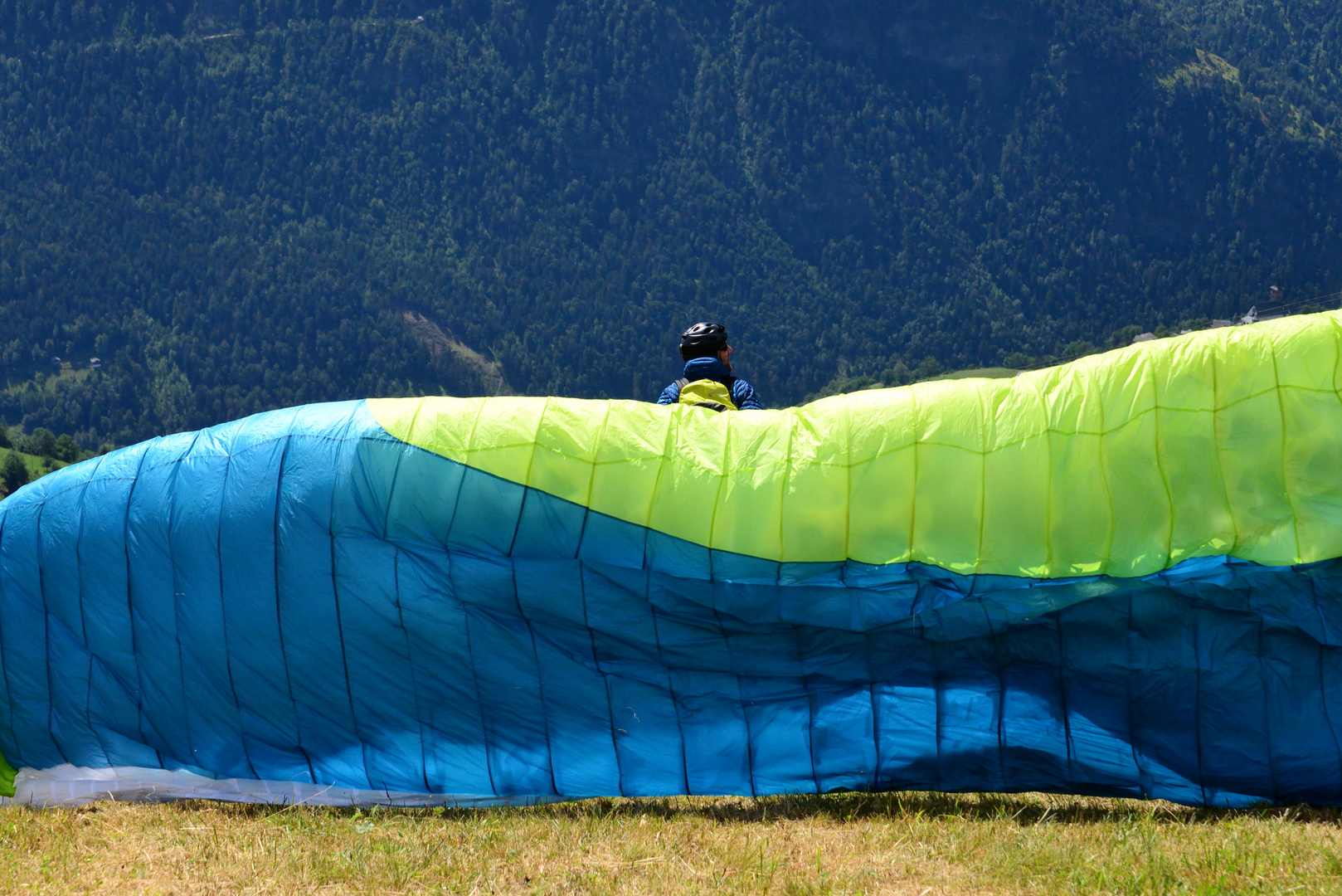 Gleitschirmflieger - Start