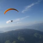 Gleitschirmflug Kronplatz