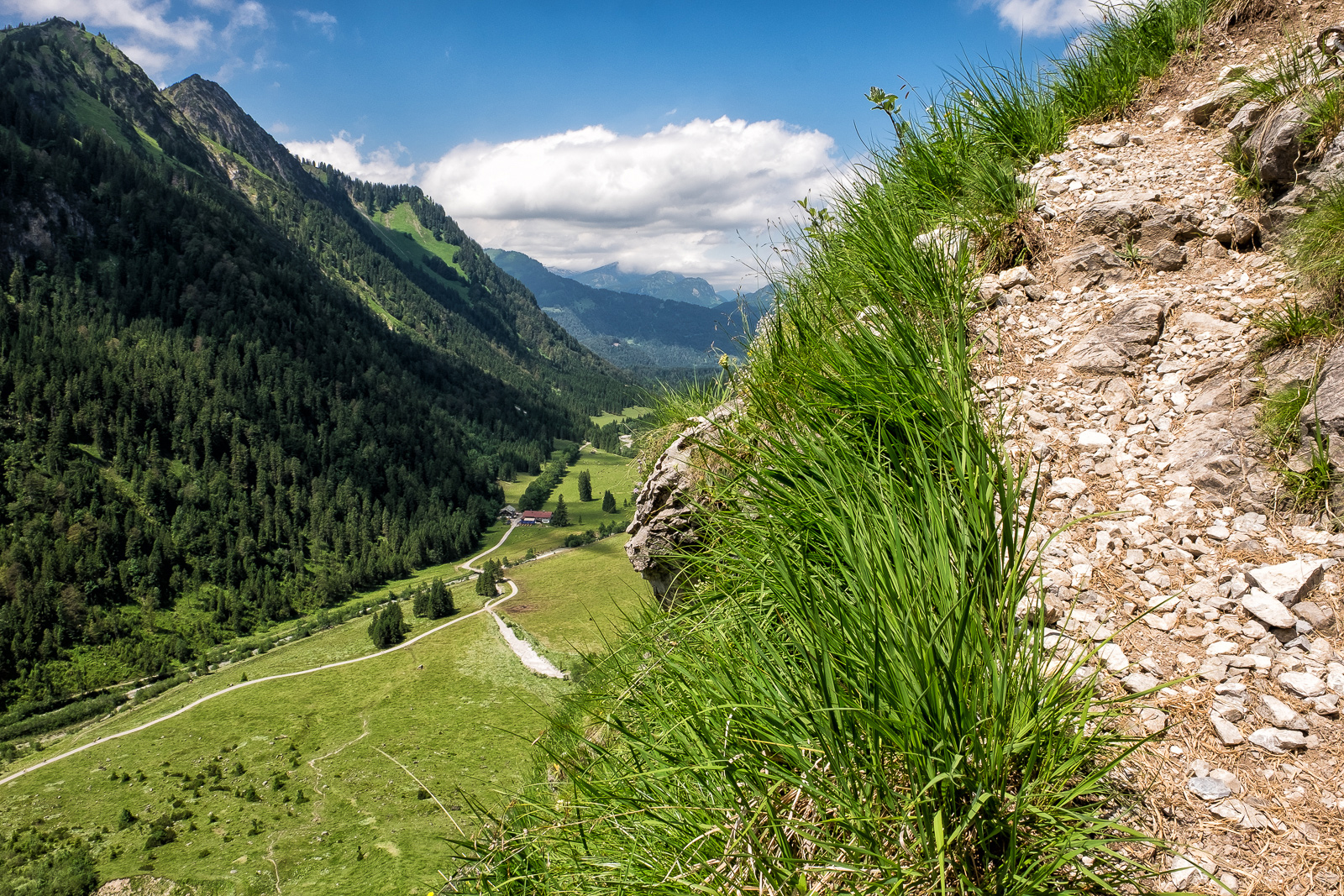 Gleitweg zum Nebelhorn