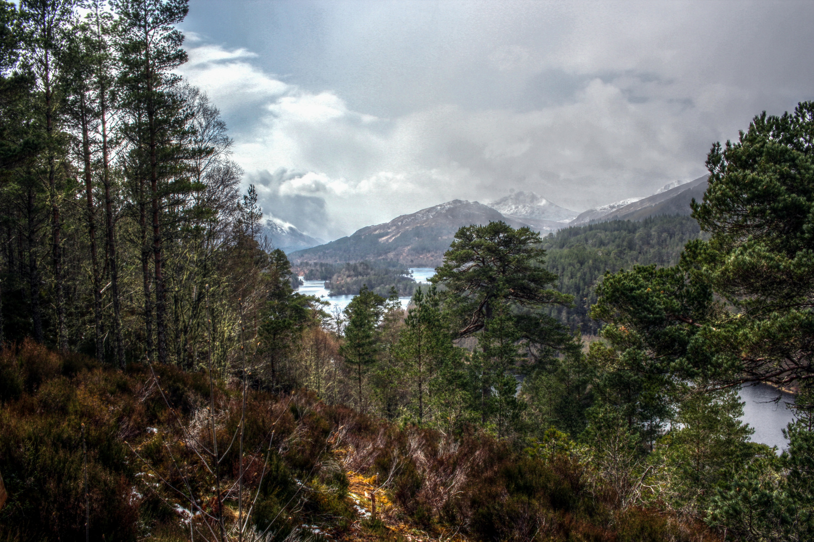 Glen Affric - remnant of winter