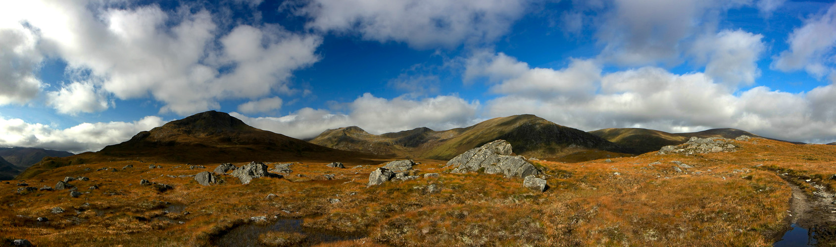 Glen Affric V - auf der Passhöhe -